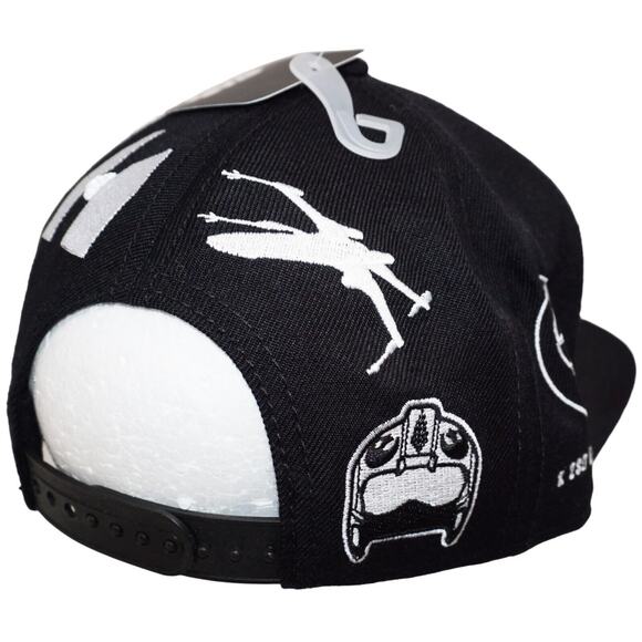 Vintage Death Star Empire Hat - Disney Star Wars Rogue One - Bioworld Cap 2016 - Picture 6 of 11